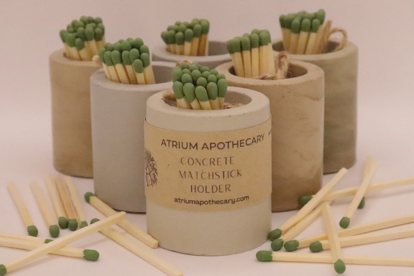 Matchstick Holder | Concrete | Matches