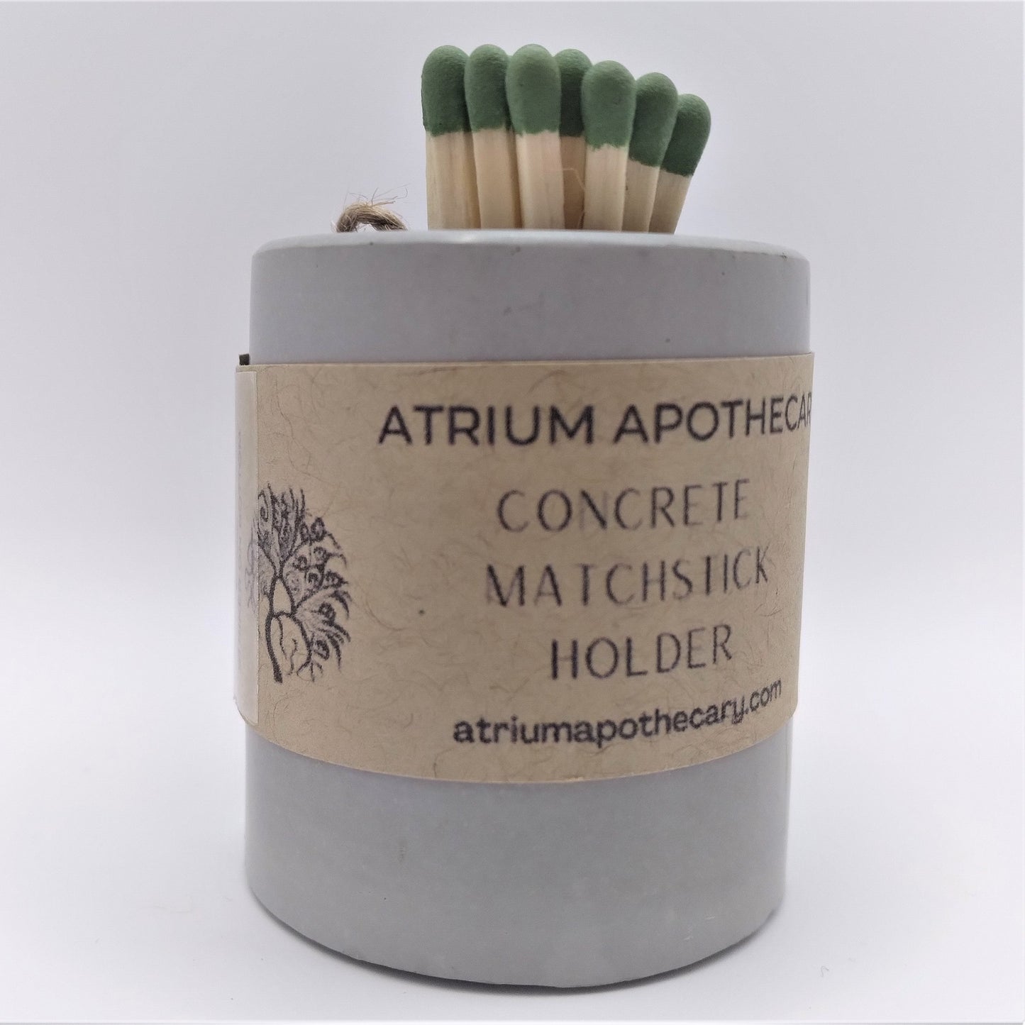 Matchstick Holder | Concrete | Matches