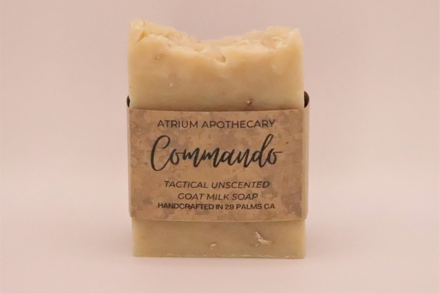 Commando Handmade Artisan Soap Bar | Unscented soap | No fragrance soap