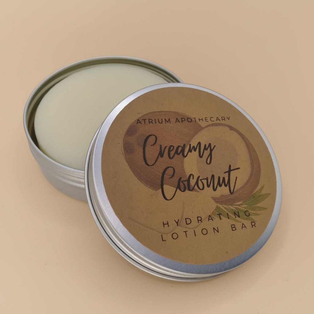 Creamy Coconut Solid Lotion Bar