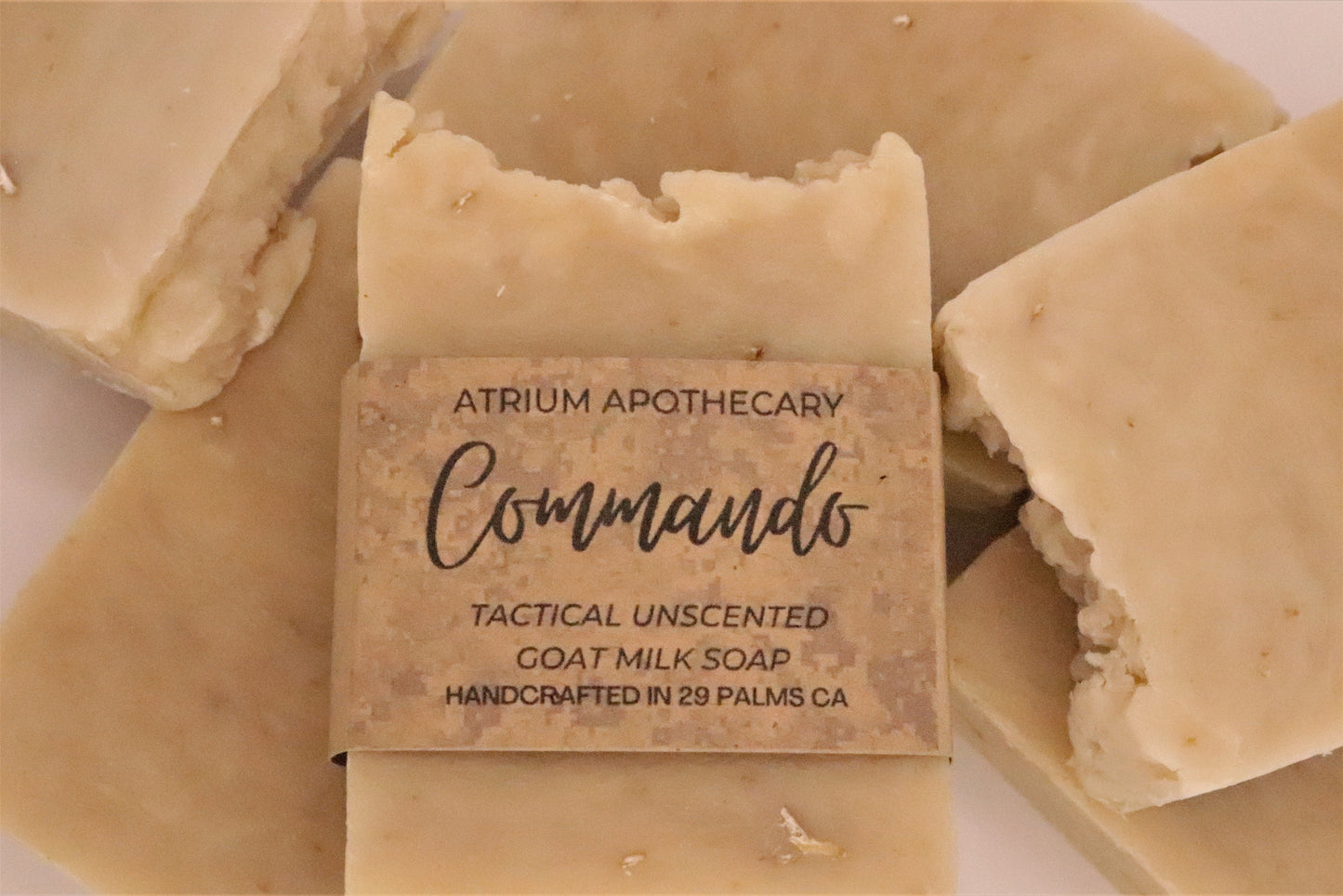 Commando Handmade Artisan Soap Bar | Unscented soap | No fragrance soap