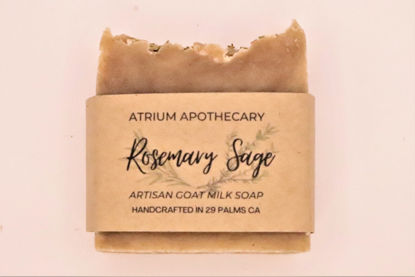 Rosemary Sage Artisan Handmade Soap | Goat Milk | Spa Scent
