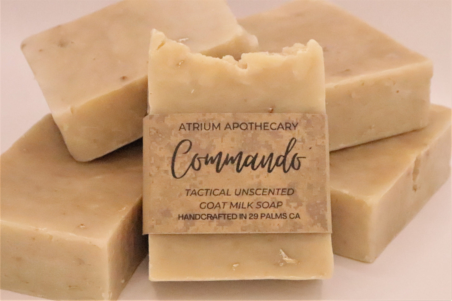 Commando Handmade Artisan Soap Bar | Unscented soap | No fragrance soap