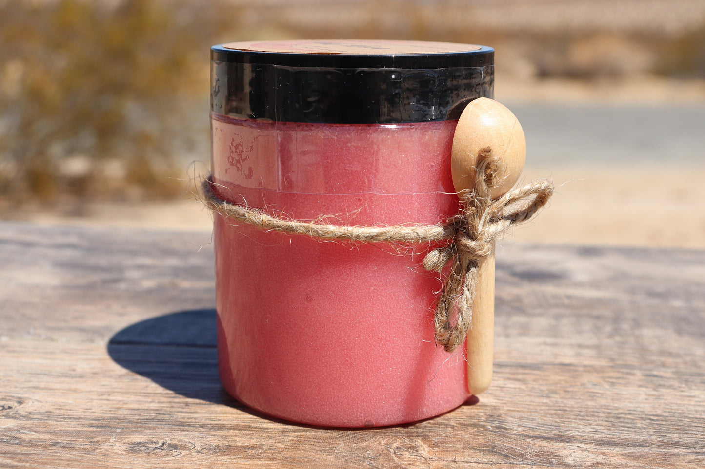 Clay Sugar Scrub- Pink Moon | lemon drops | cotton candy | vanilla | moonflower | caramel