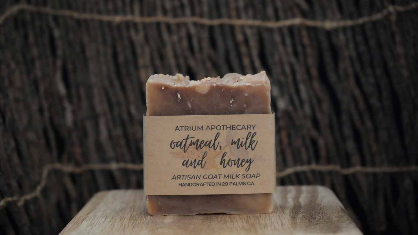 Oatmeal, Milk & Honey Handmade Artisan Soap | Holiday gift | Spa Scent