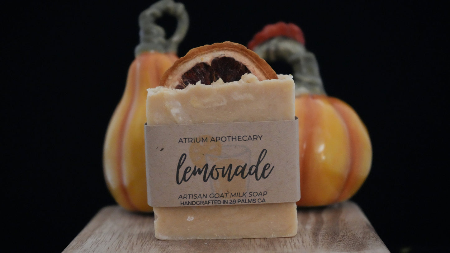 Lemonade Handmade Artisan Soap bar | Citrus | Holiday Gift  for Her