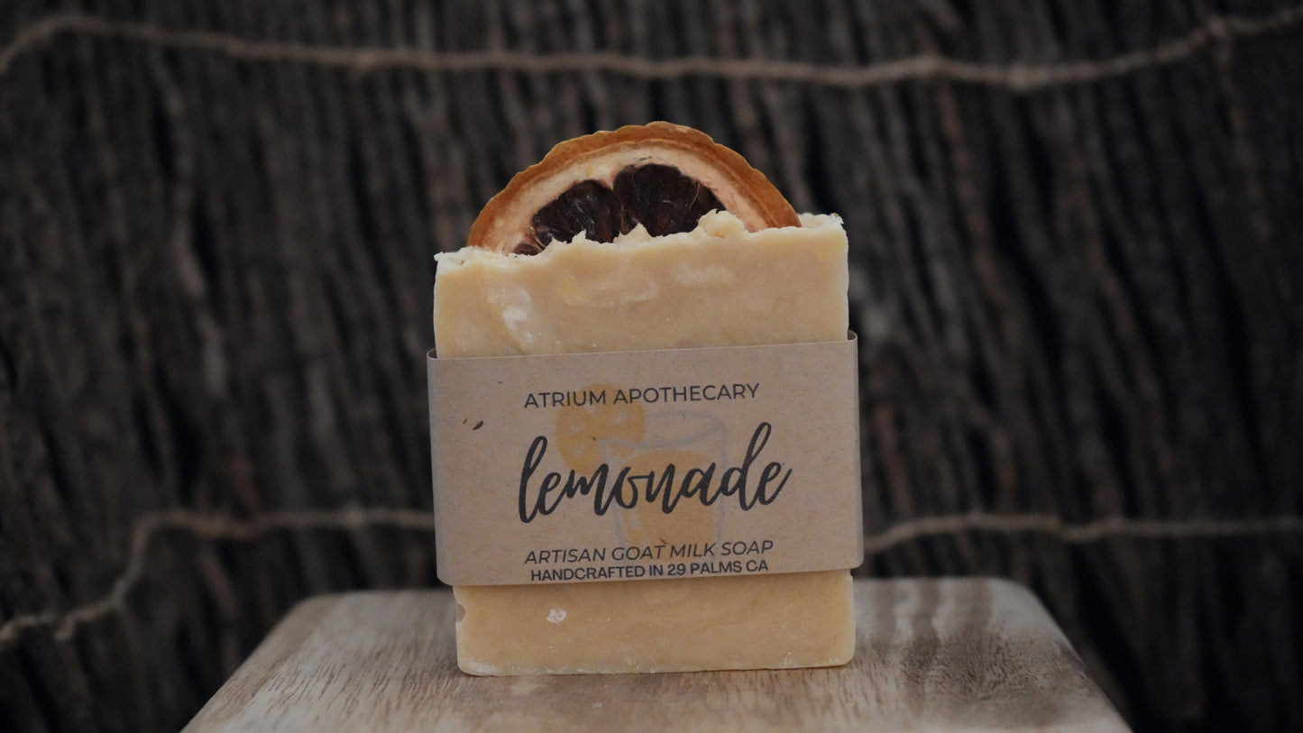 Lemonade Handmade Artisan Soap bar | Citrus | Holiday Gift  for Her