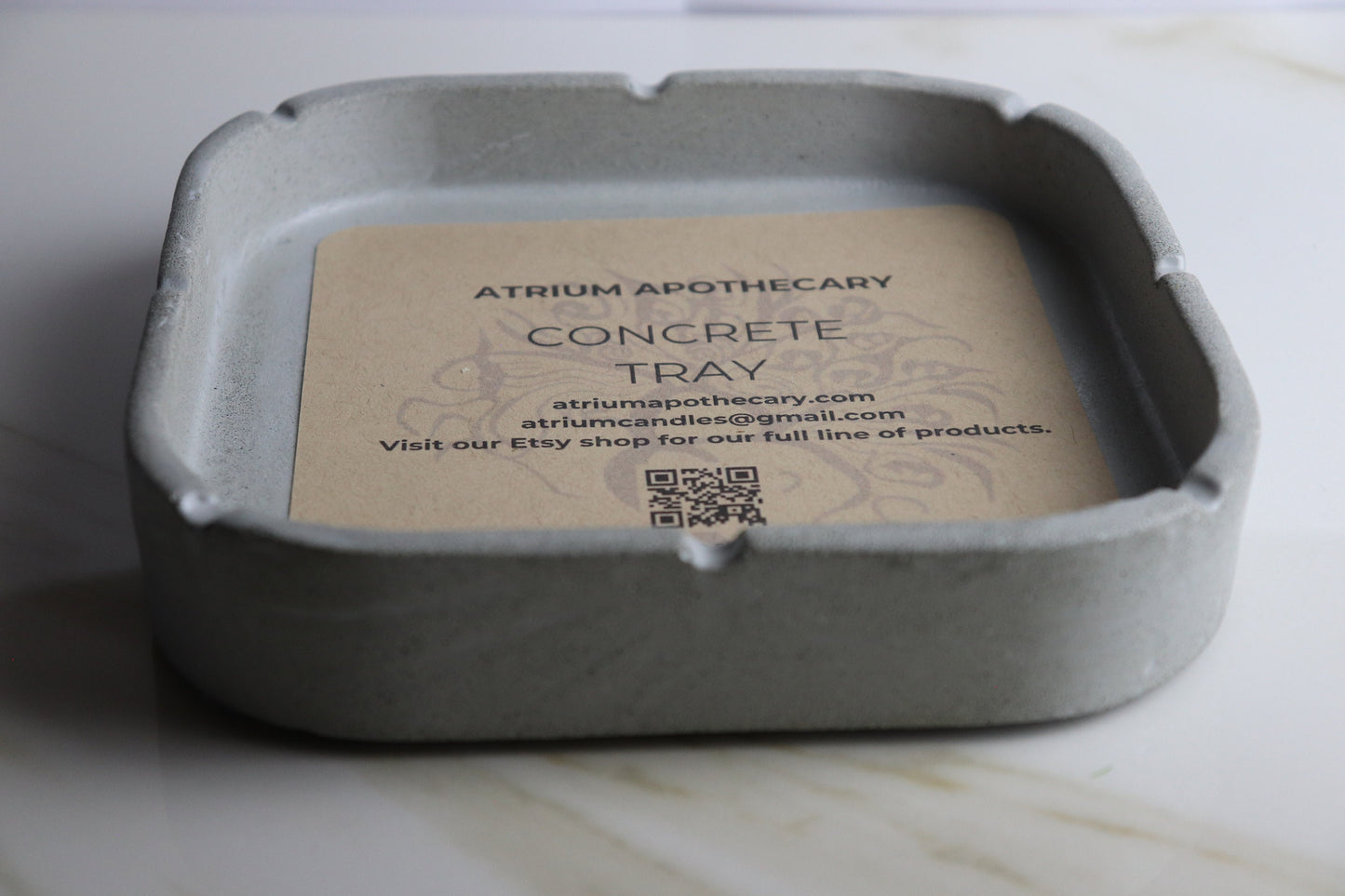 Concrete Tray | Jewelry Tray |  Home Decor | Decorative Tray | Concrete Decor | Modern | Trinket Tray | Cement Tray | Holiday Gift | Minimal