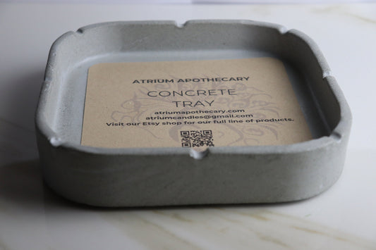 Concrete Tray | Jewelry Tray |  Home Decor | Decorative Tray | Concrete Decor | Modern | Trinket Tray | Cement Tray | Holiday Gift | Minimal