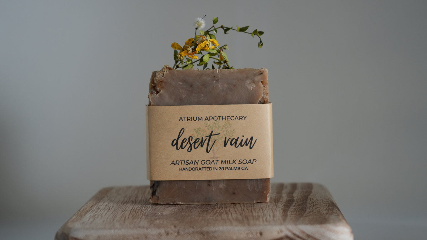 Desert Rain Artisan Handmade Soap | Creosote | Goat Milk