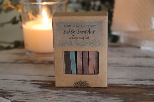 Sudsy Sampler | Artisan Handmade Soap Set | Guest Soap | Travel Soap | Soap Ends | Holiday Gift