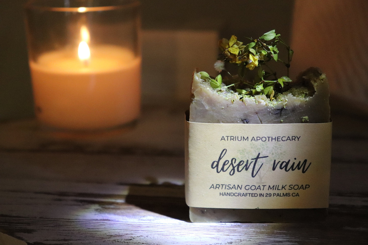 Desert Rain Artisan Handmade Soap | Creosote | Goat Milk