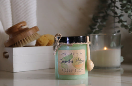 Cucumber Melon Sugar Scrub | 300 Grams