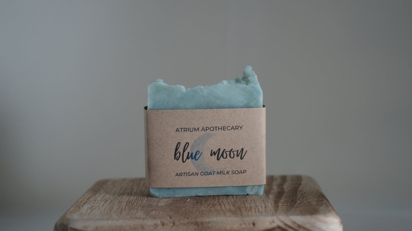 Blue Moon Handmade Artisan Soap | Goat Milk | Holiday gift for Men