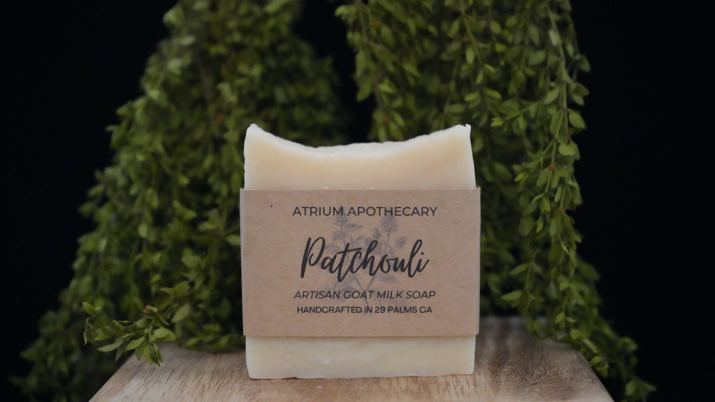 Patchouli Handmade Artisan Soap Bar |  Holiday Gift