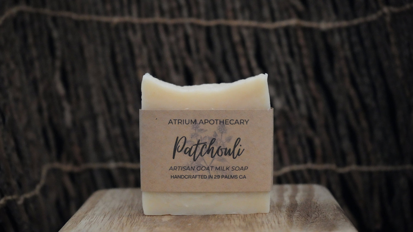 Patchouli Handmade Artisan Soap Bar |  Holiday Gift
