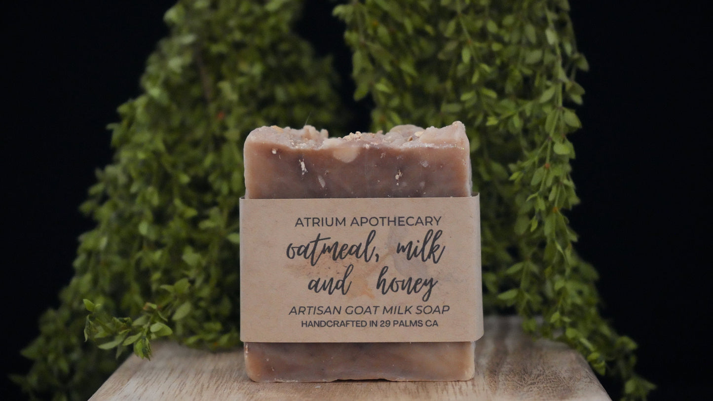 Oatmeal, Milk & Honey Handmade Artisan Soap | Holiday gift | Spa Scent