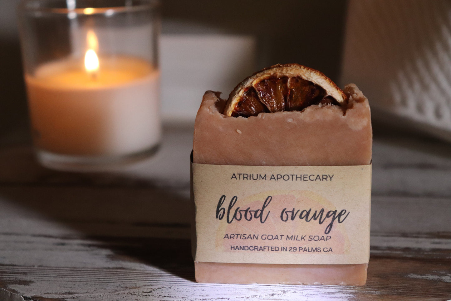 Blood Orange Soap Handmade Artisan Natural Soap | Holiday Gift | Goat Milk