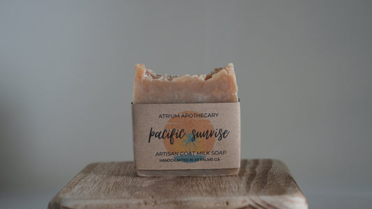 Pacific Sunrise Handmade Artisan Soap |  Holiday gift for her