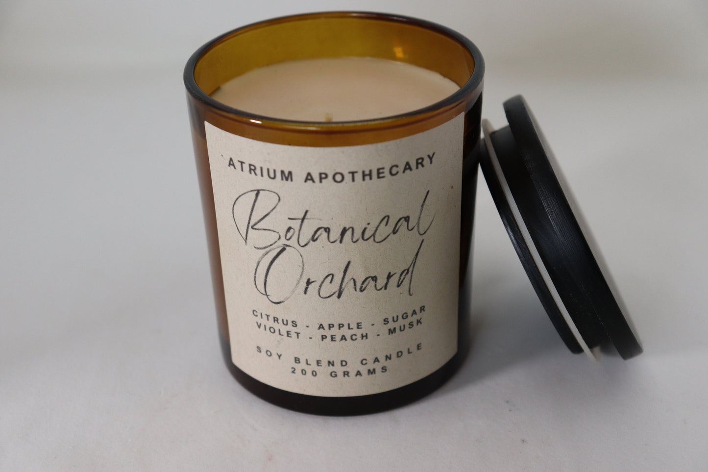 Botanical Orchard | Citrus | Apple | Sugar | Violet | Peach | Musk Scented Candle