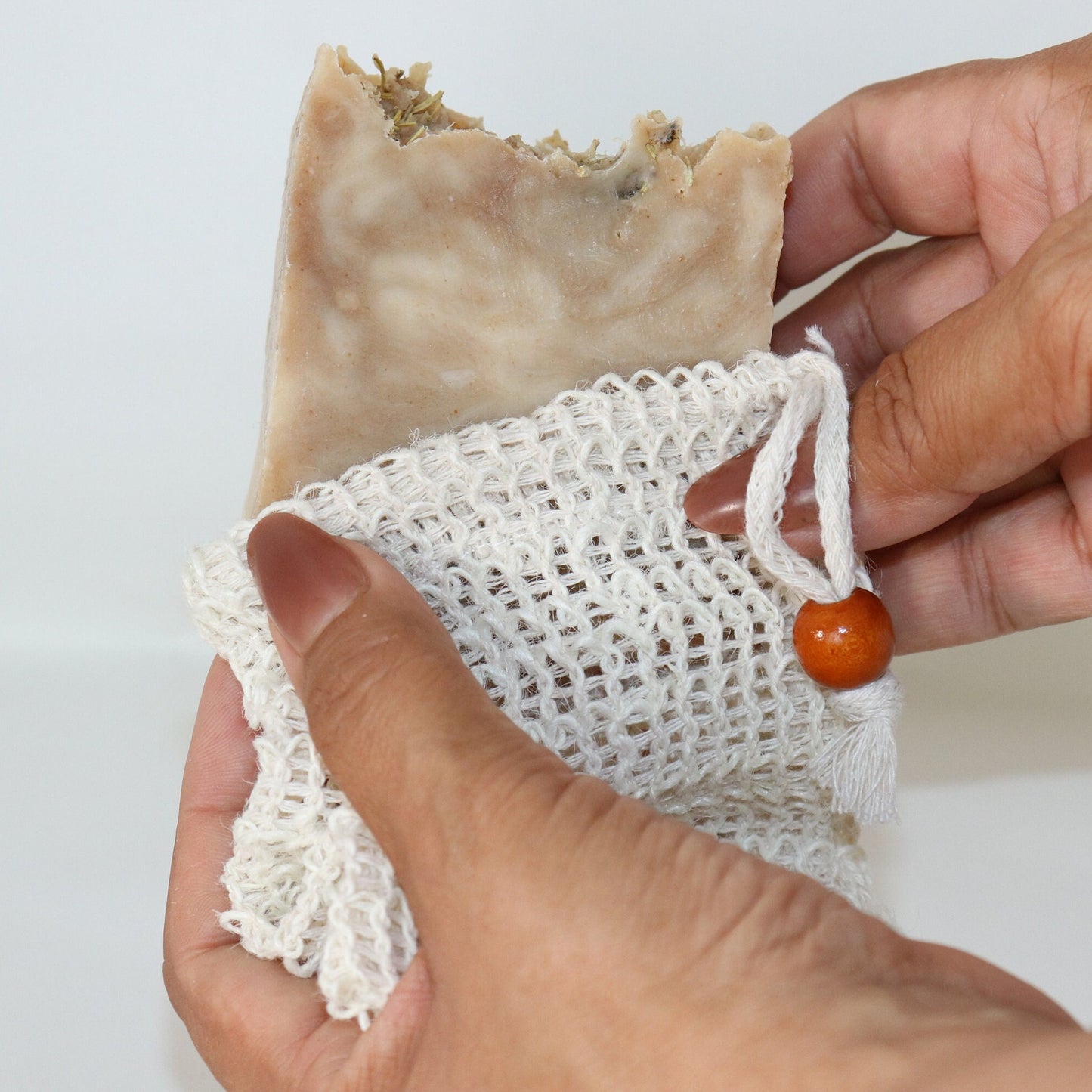 Exfoliating Soap Saver Bag | 100% natural materials