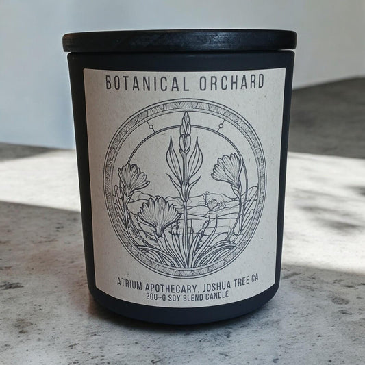 Botanical Orchard | Citrus | Apple | Sugar | Violet | Peach | Musk Scented Candle