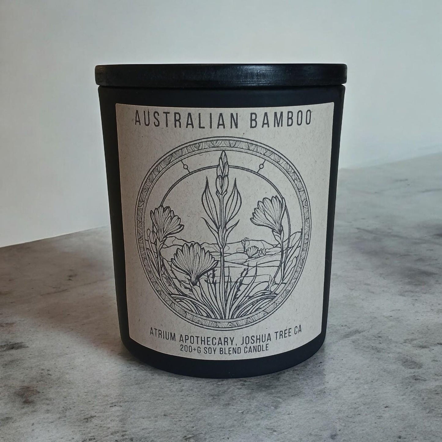Australian Bamboo Grass Candle | Lime Lemon Mint Lavender | Fall Holiday Gift For Mom
