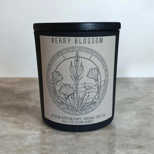Raspberry Orange Cedar Candle | Berry Blossom | 10oz Soy Blend | Holiday Gift For Mom