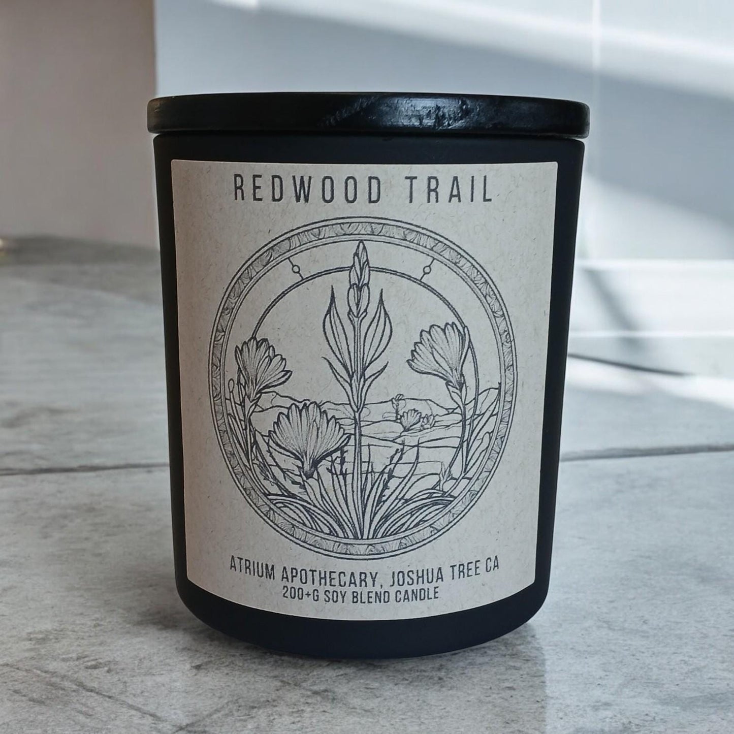 Cinnamon Cedar Forest Candle | Redwood Trail | 10oz Soy Blend |