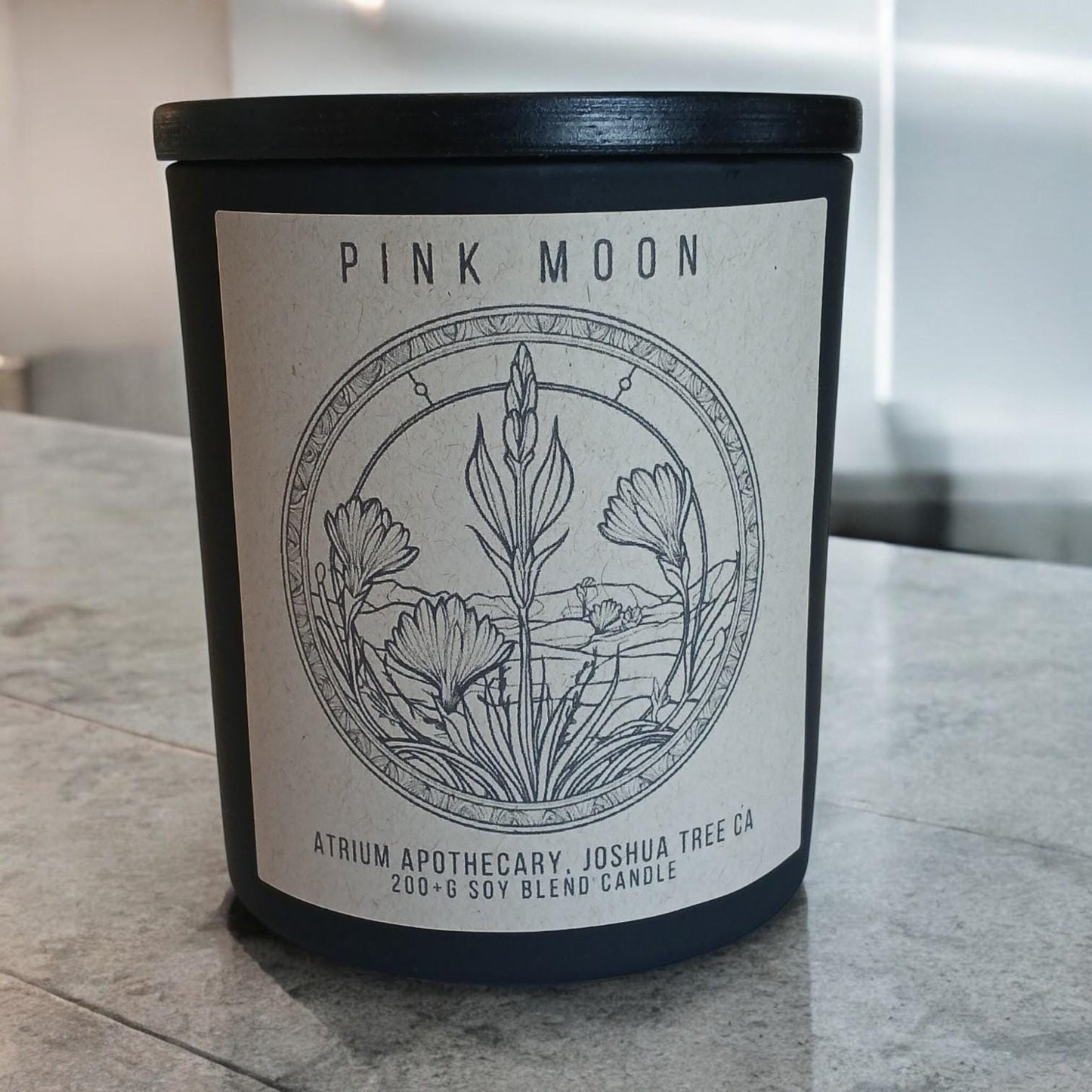 Cotton Candy, Lemon Peel , Vanilla | 10oz Candle | Pink Moon | Our Best Seller