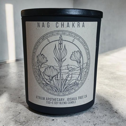 Nag Champa Candle | Nag Chakra | Classic Scent Minus The Smoke Of Incense