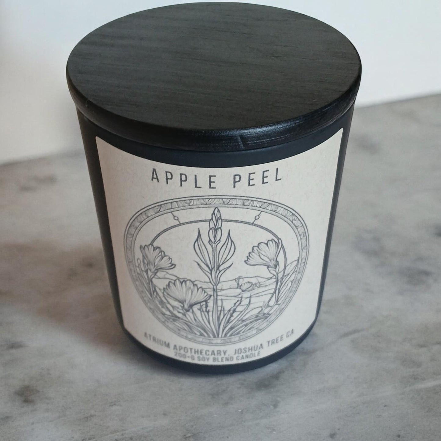 Apple Peel | Raspberry | Vanilla | Orange Peel | Cedar Green Scented Candle