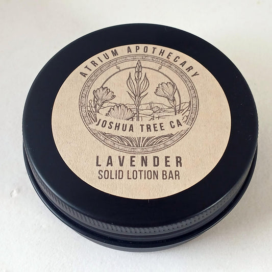 Lavender Lotion Bar | Hydrating | Solid Lotion Bar | Travel and Body | Refills | Tin Case