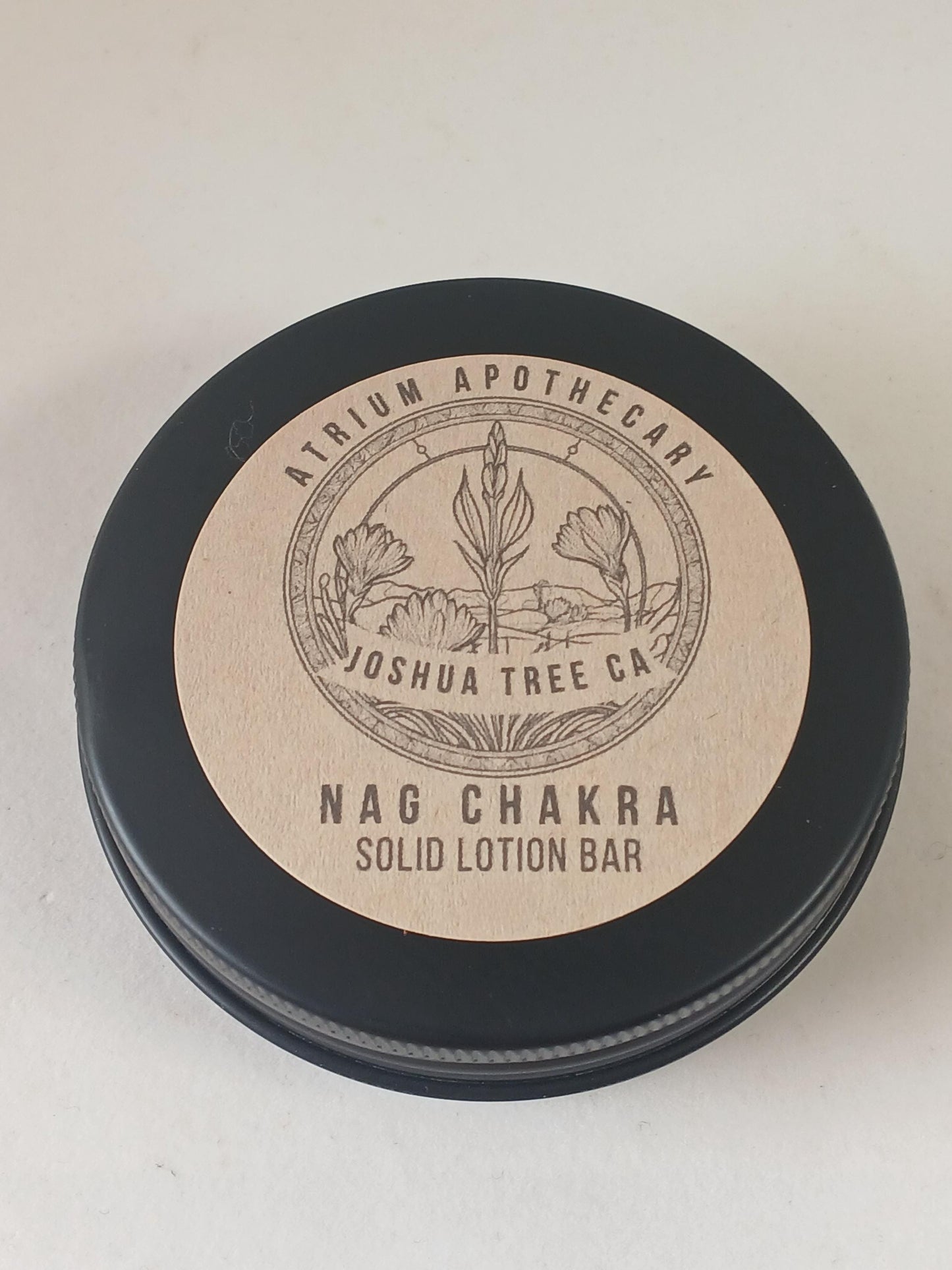 Nag Chakra Lotion Bar | Hydrating | Solid Lotion Bar | Travel and Body | Refills | Tin Case