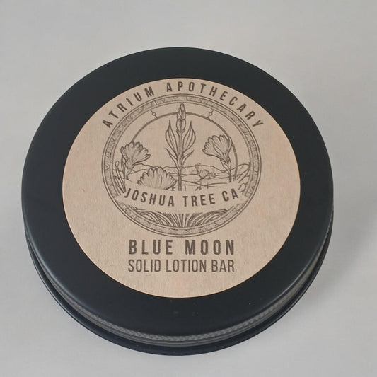 Blue Moon Lotion Bar | Hydrating | Solid Lotion Bar | Travel and Body | Refills | Tin Case