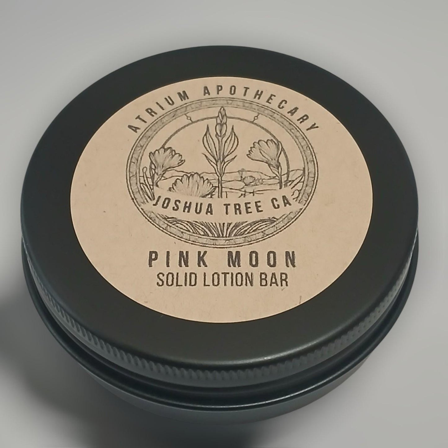 Pink Moon Lotion Bar | Hydrating | Solid Lotion Bar | Travel and Body | Refills | Tin Cases