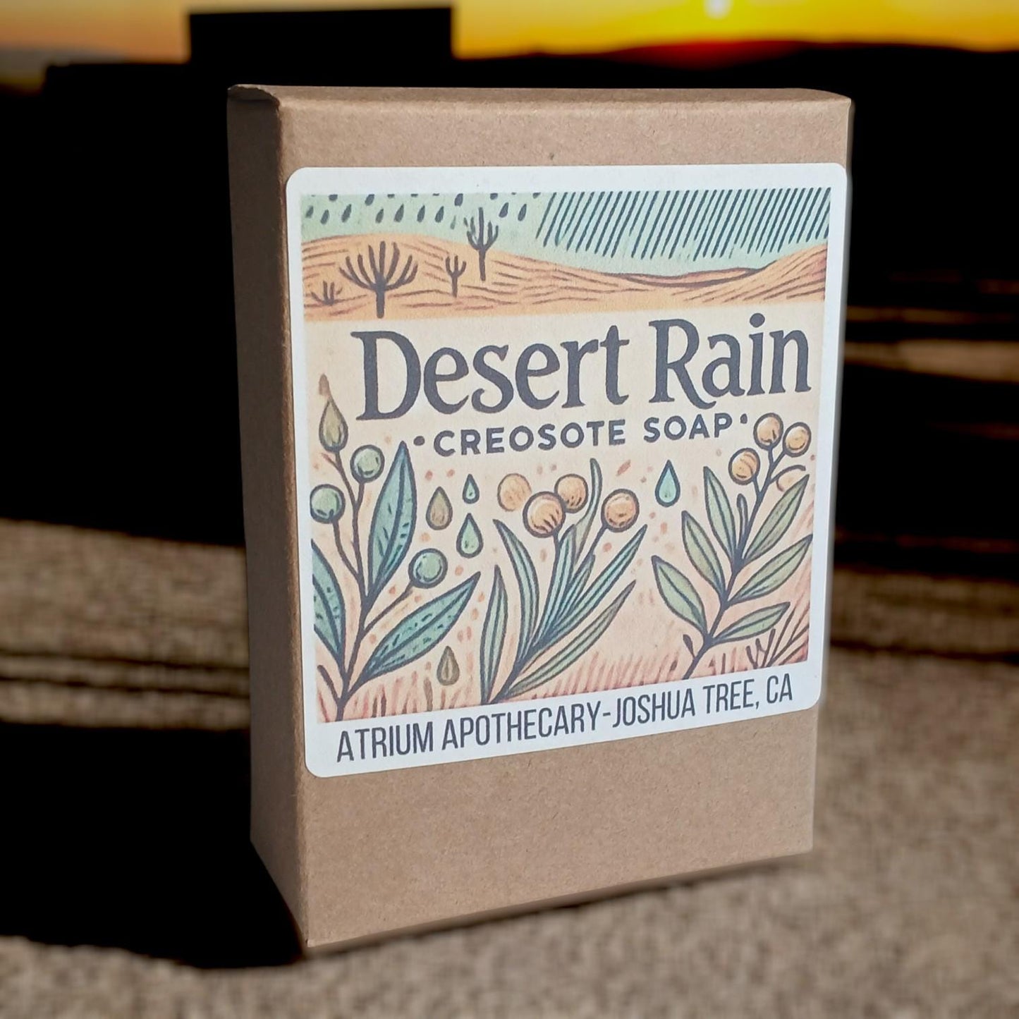 Desert Rain Artisan Handmade Soap | Creosote | Goat Milk