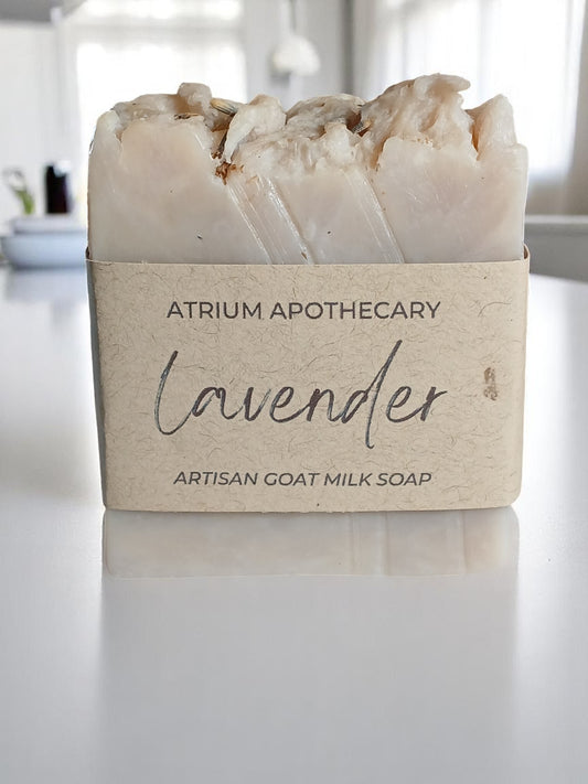 Lavender Handmade Artisan Soap | Spa Scent | Goat milk |  Holiday Gift for her
