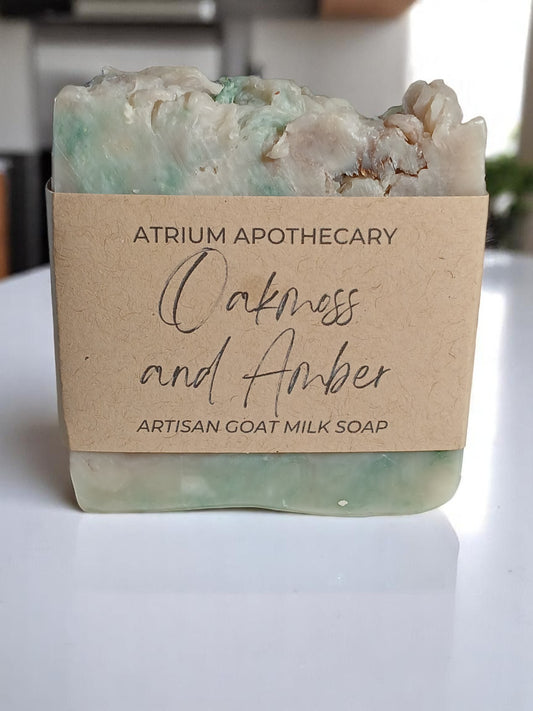 Oakmoss and Amber Artisan Handmade Soap |  Holiday Gift