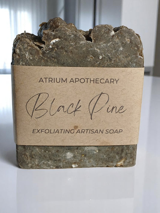 Black Pine Handmade Artisan Soap |  Goat Milk | Pumice | Exfoliating