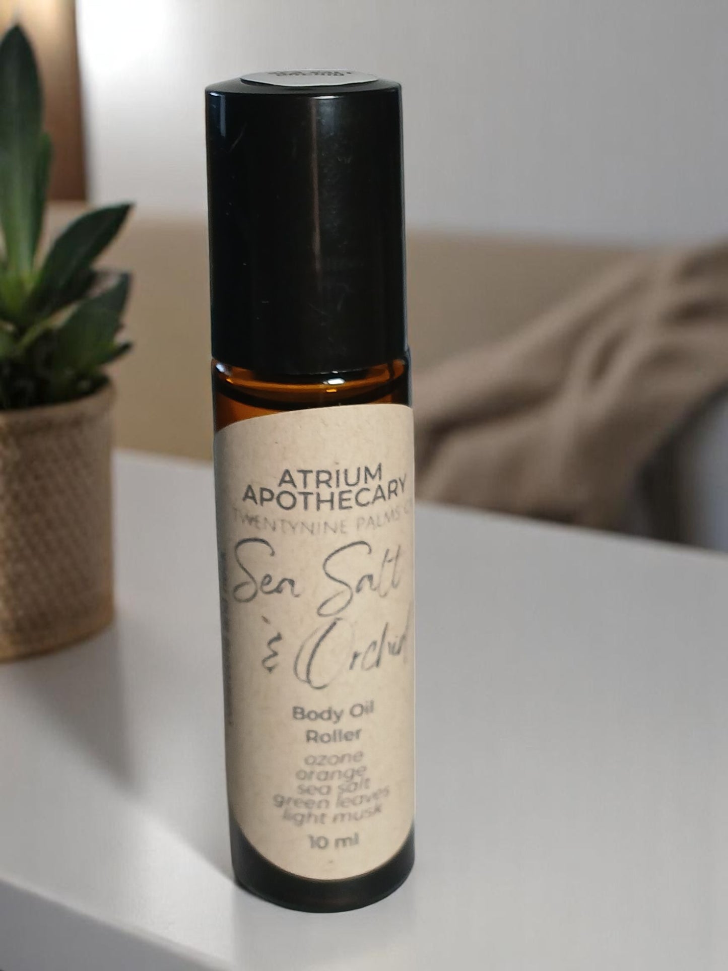 Body Oil Rollerball-Sea Salt and Orchid 10ml