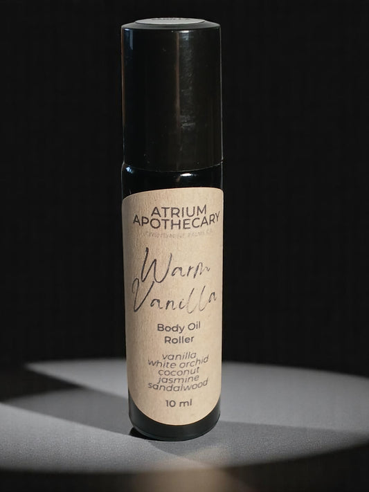 Body Oil Rollerball-Warm Vanilla 10ml